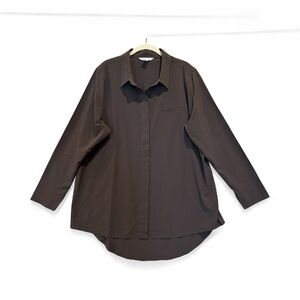 Athleta Urbanite Top 2.0 – Dark Chocolate Brown – Size XL